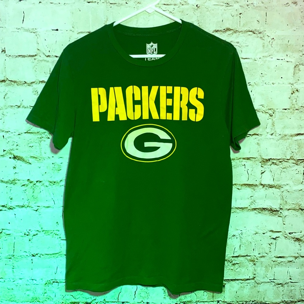 Men’s Green Bay Packers Short Sleeve Shirt Size Medium